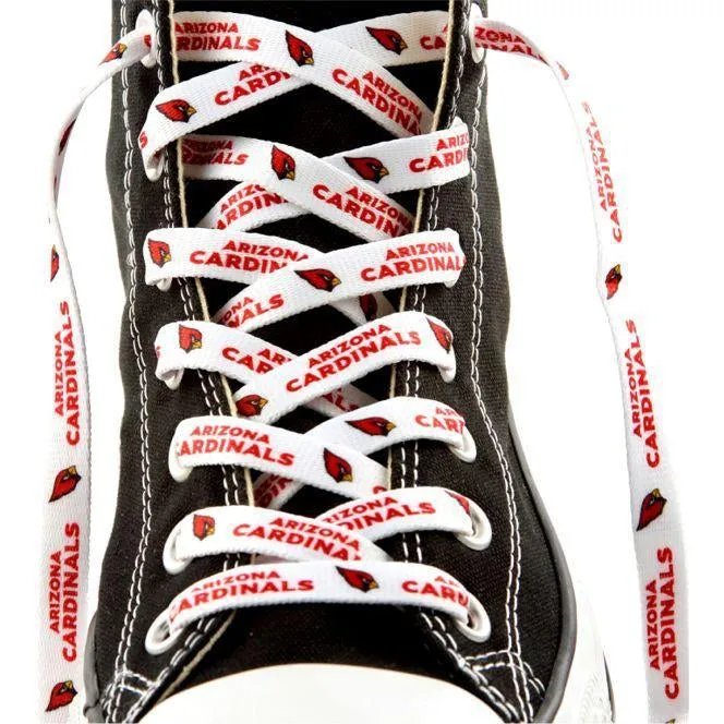NFL LaceUps - Arizona Cardinals (1 Pair Pack) Shoelaces