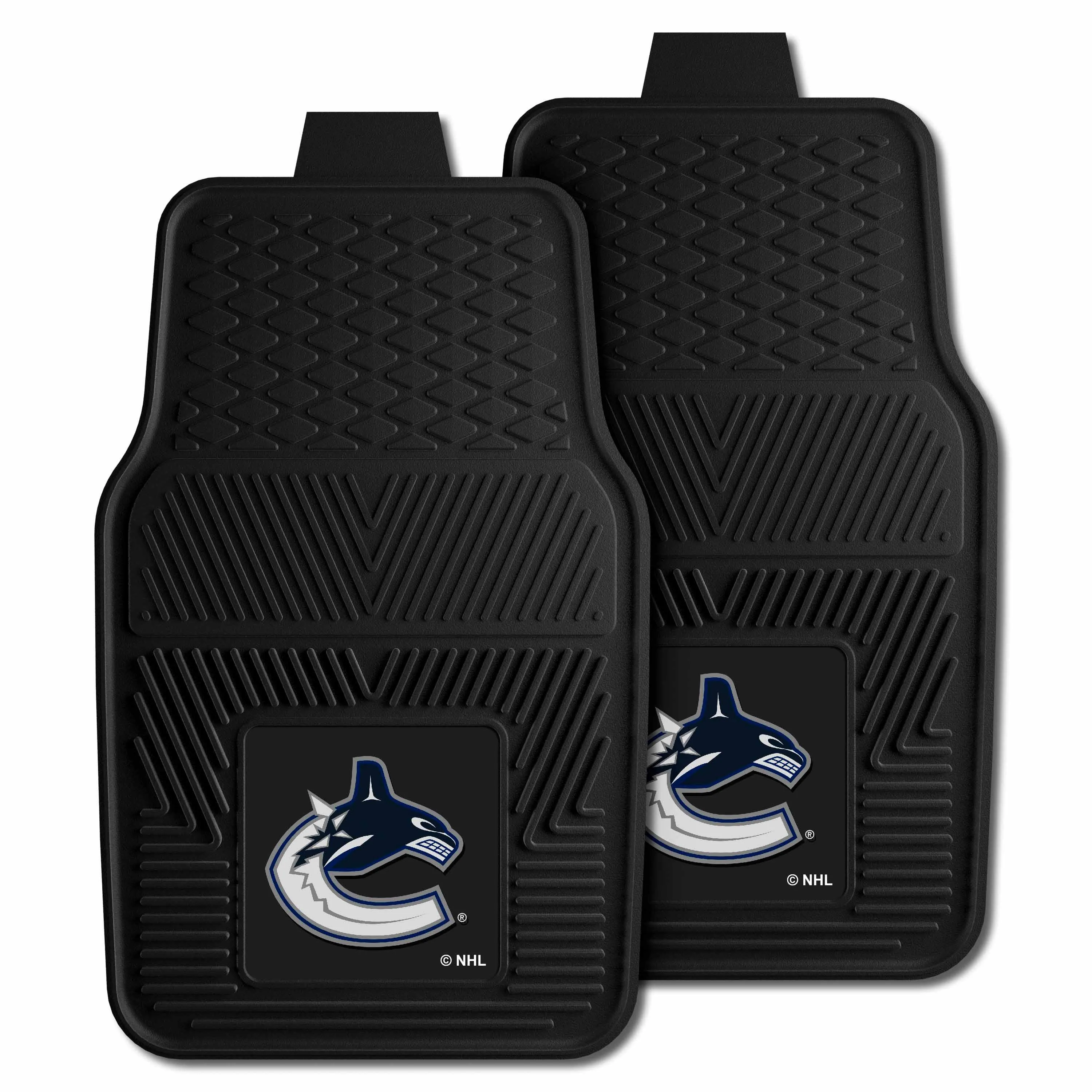 NHL - Vancouver Canucks 2-pc Vinyl Car Mat Set
