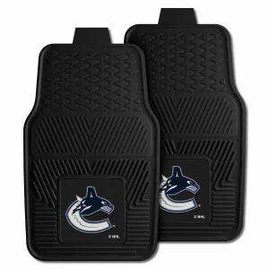 NHL - Vancouver Canucks 2-pc Vinyl Car Mat Set