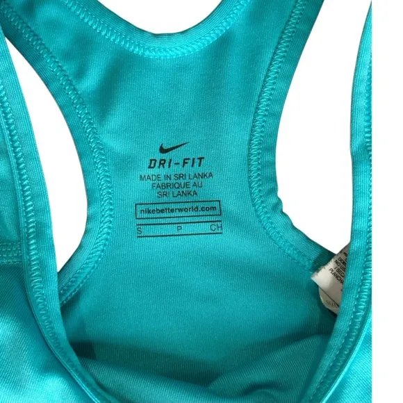 Nike Teal Racerback Sports Bra