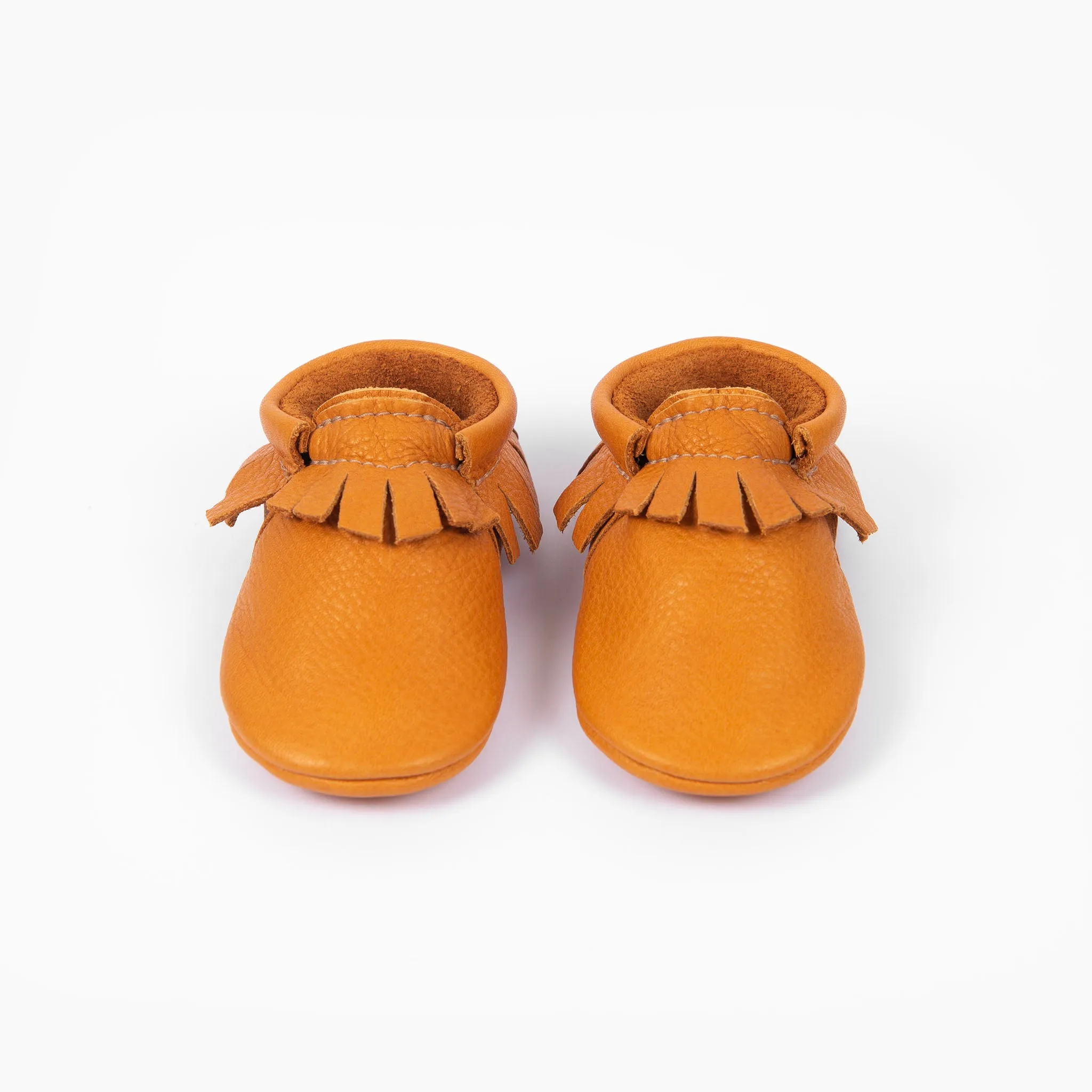 OCHRE MOCCASINS