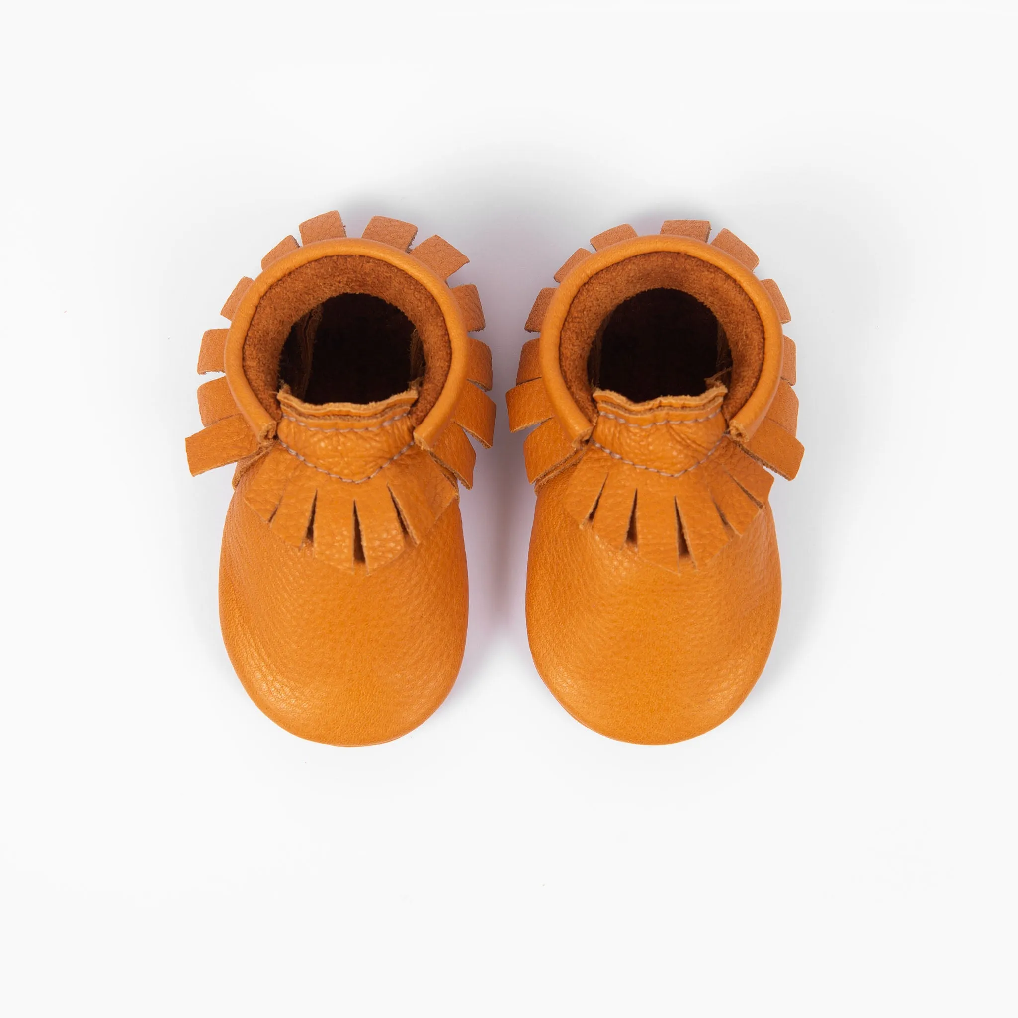 OCHRE MOCCASINS