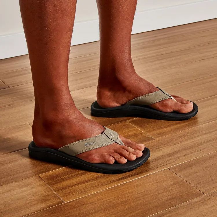 OluKai Mens ‘Ohana Sandals - Clay / Onyx