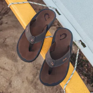 OluKai Mens ‘Ohana Sandals - Dark Java / Ray
