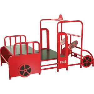 Outdoor Play Gym - Fire Engine