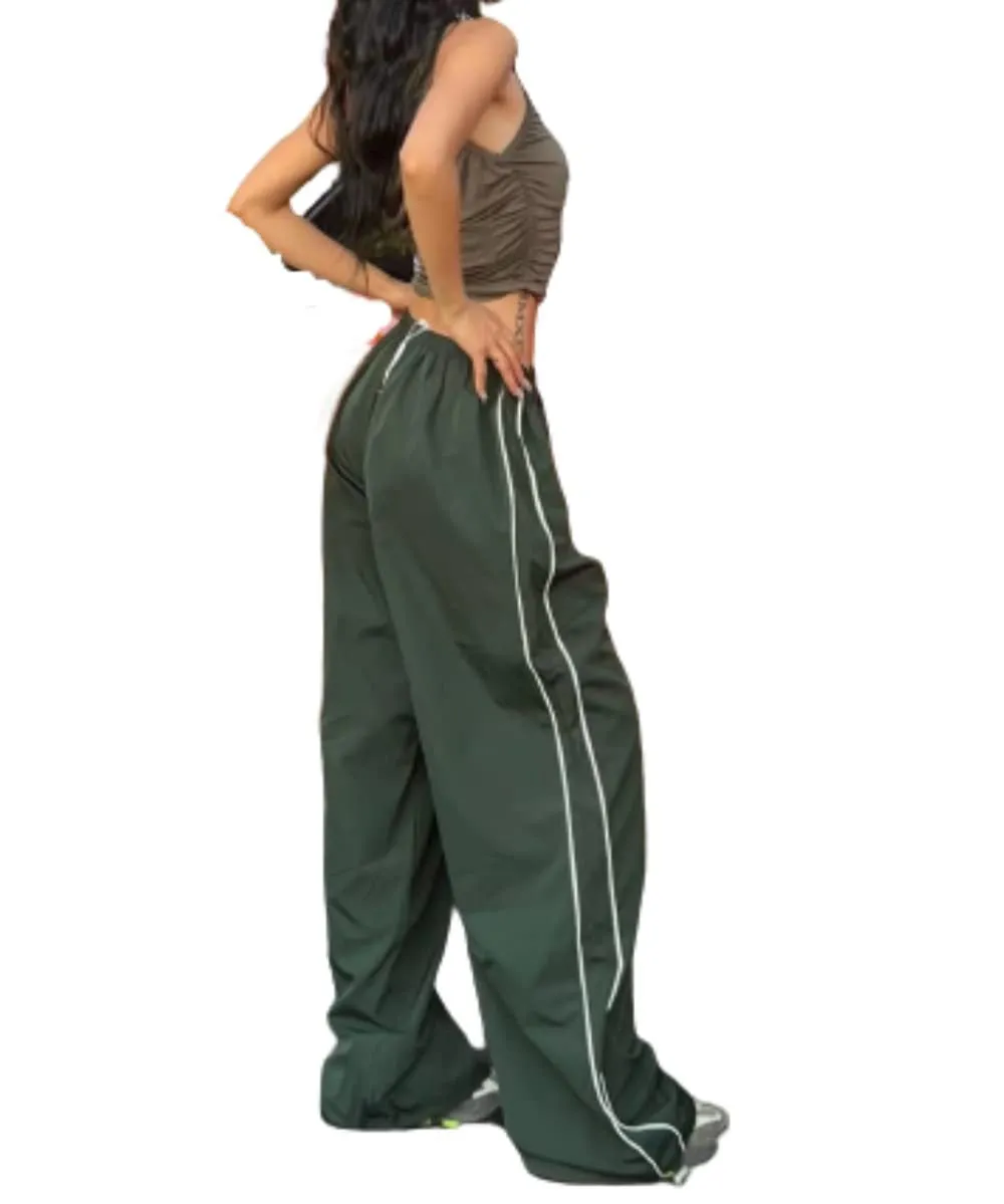 Oversize striped slacks-D320 | Inspanda