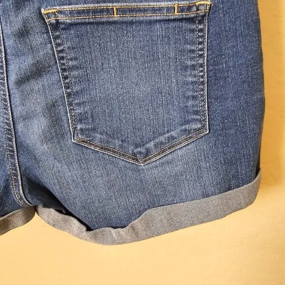 Paige Jimmy Jimmy Jenice Rolled Cuff Denim Jean Shorts