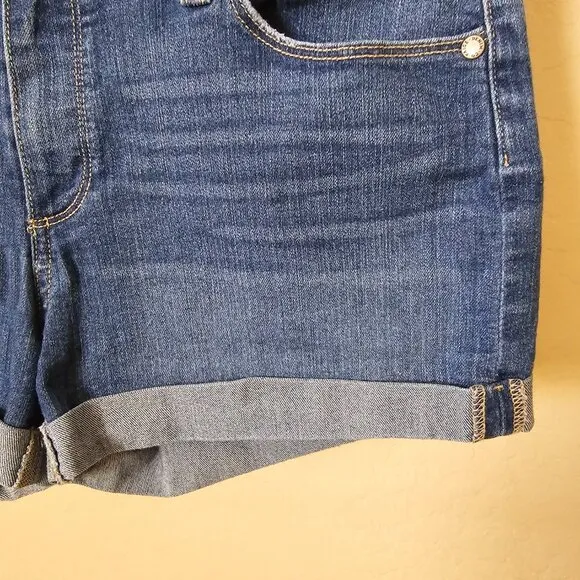 Paige Jimmy Jimmy Jenice Rolled Cuff Denim Jean Shorts