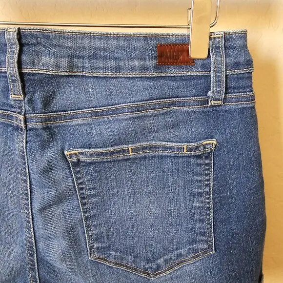 Paige Jimmy Jimmy Jenice Rolled Cuff Denim Jean Shorts