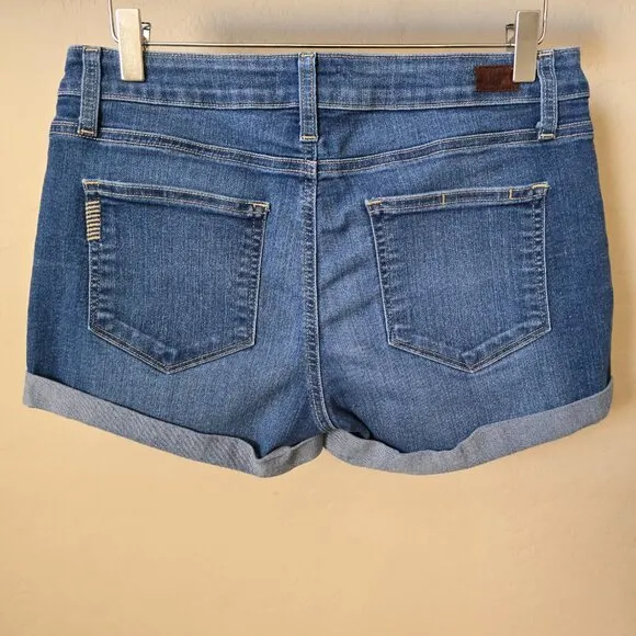 Paige Jimmy Jimmy Jenice Rolled Cuff Denim Jean Shorts