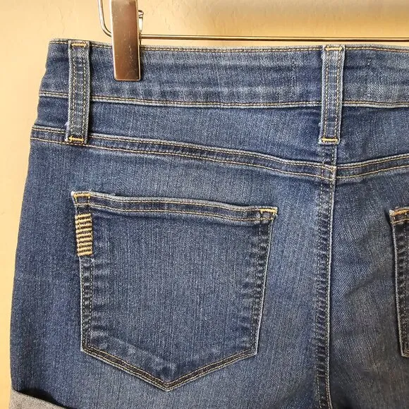 Paige Jimmy Jimmy Jenice Rolled Cuff Denim Jean Shorts