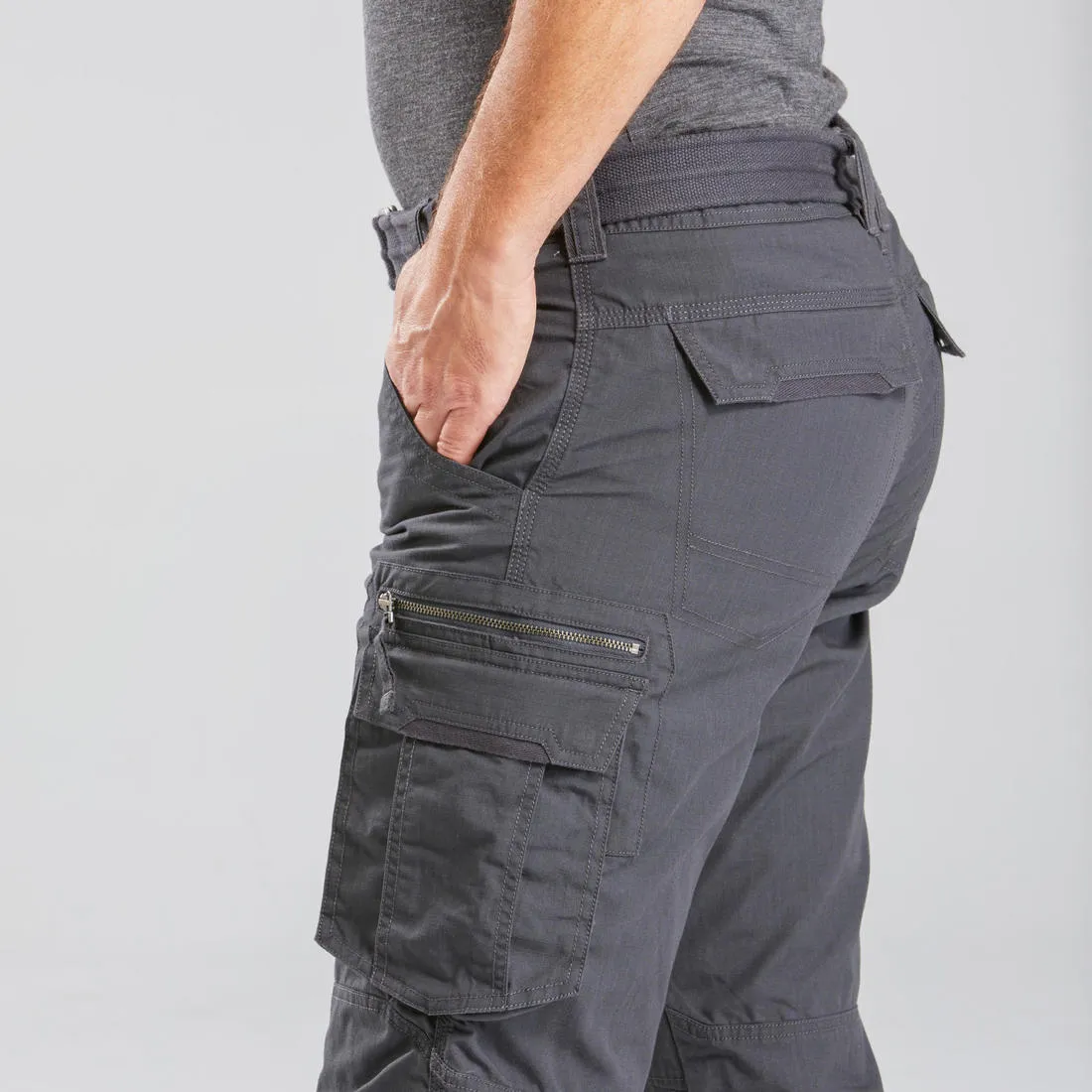 Pantalon cargo de trek voyage - travel 500 homme
