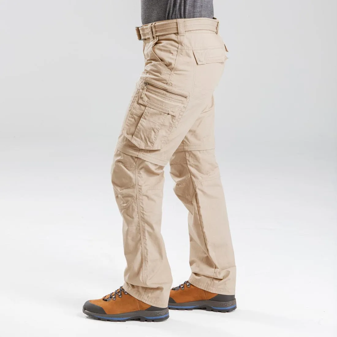 Pantalon cargo modulable de trek voyage - travel 500 modul homme