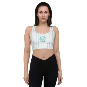PBA Pin Stripe Longline sports bra