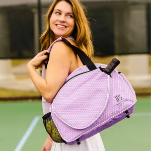 Pik'le'ball Women's Sport Tote - Court Couture Orchid
