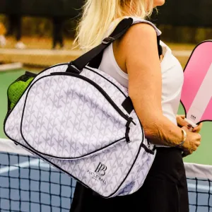 Pik'le'ball Women's Sport Tote - Court Couture White