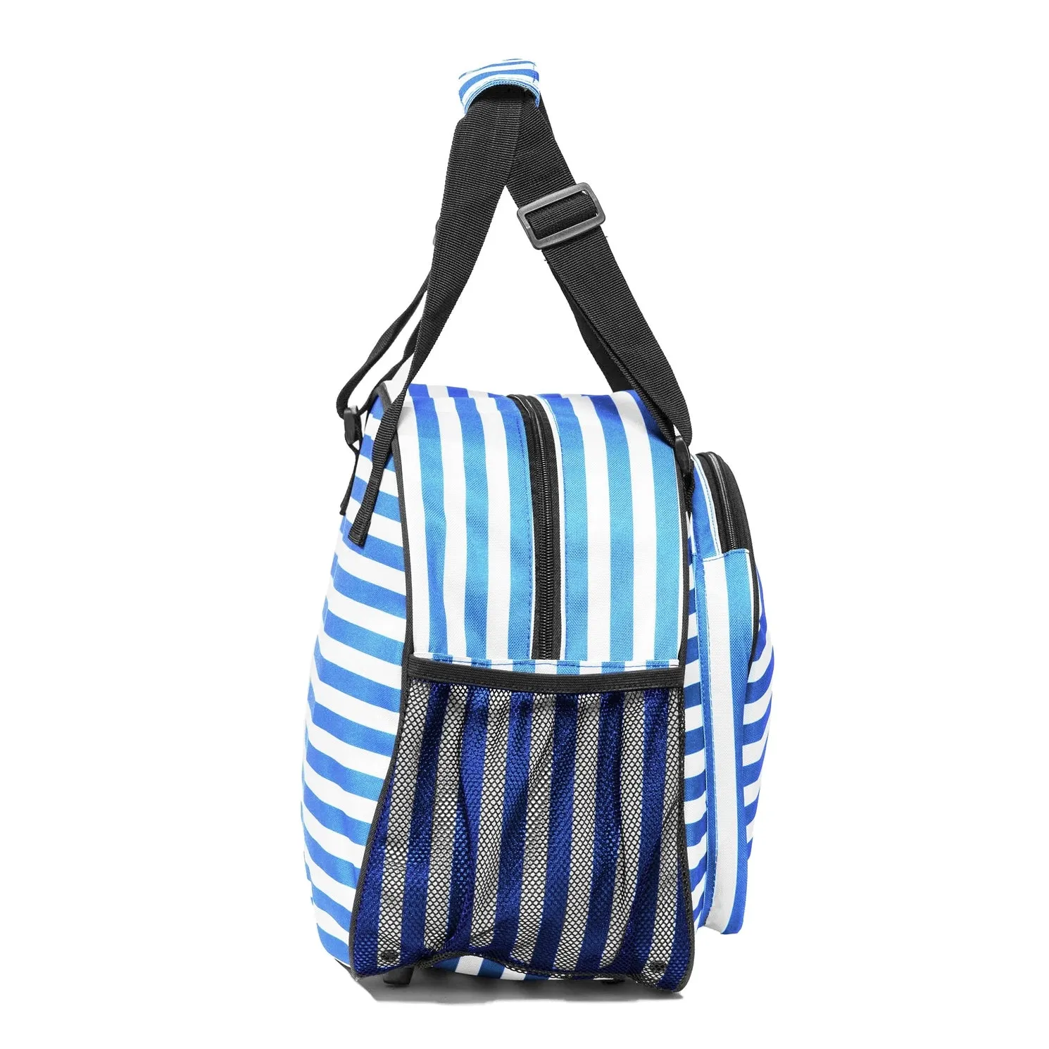 Pik'le'ball Women's Sport Tote - Stripe Blue