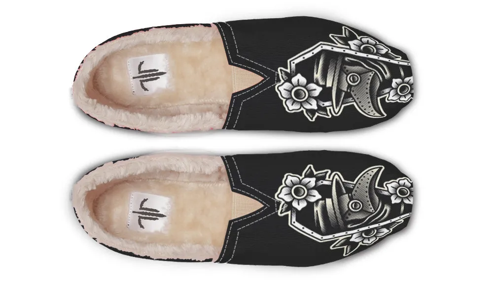 Plague Doctor Winter Casual Shoes
