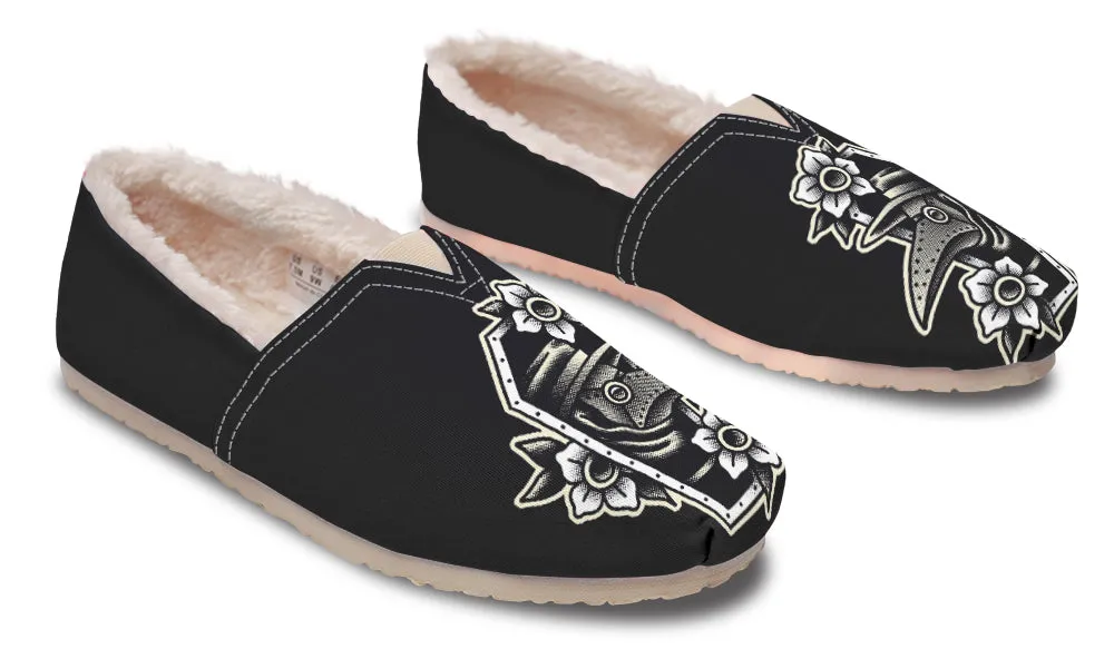 Plague Doctor Winter Casual Shoes
