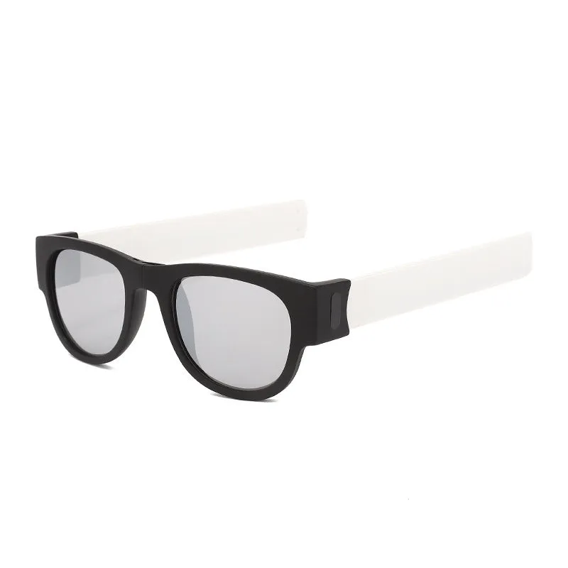 Polarized Folding Wristband Sunglasses, Unisex