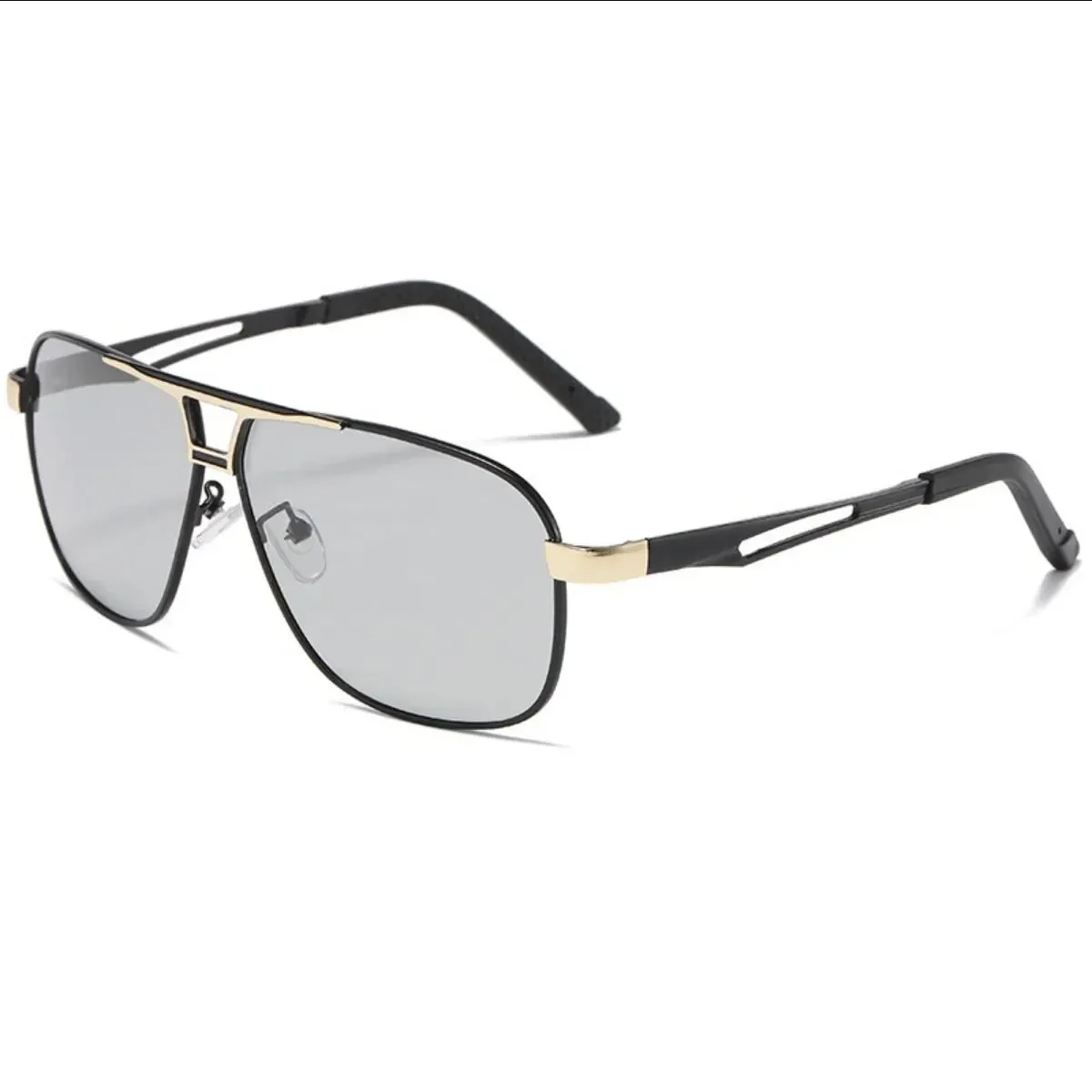 Polarized Photochromic Sunglasses for Day and Night Use