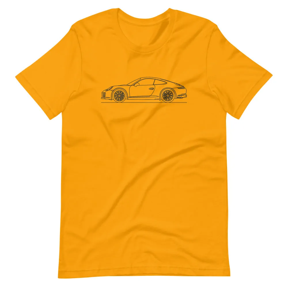 Porsche 911 991.2 Carrera S silhouette T-shirt
