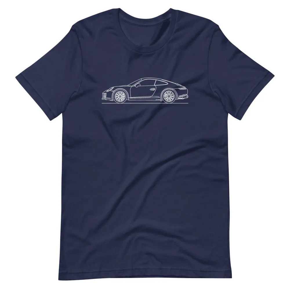 Porsche 911 991.2 Carrera S silhouette T-shirt