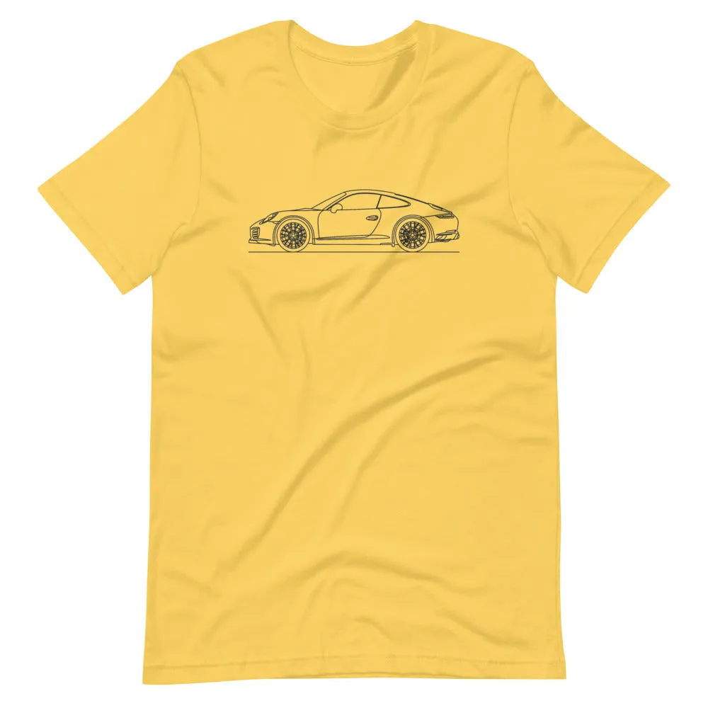 Porsche 911 991.2 Carrera S silhouette T-shirt