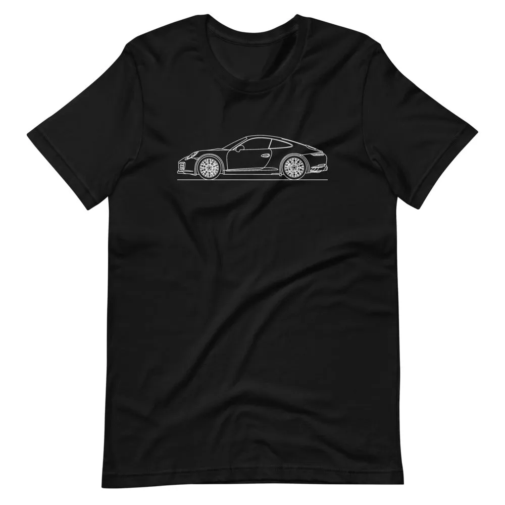 Porsche 911 991.2 Carrera S silhouette T-shirt