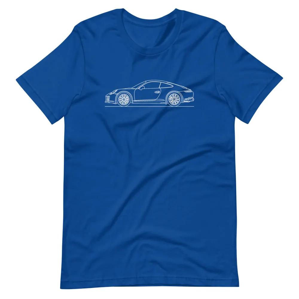 Porsche 911 991.2 Carrera S silhouette T-shirt