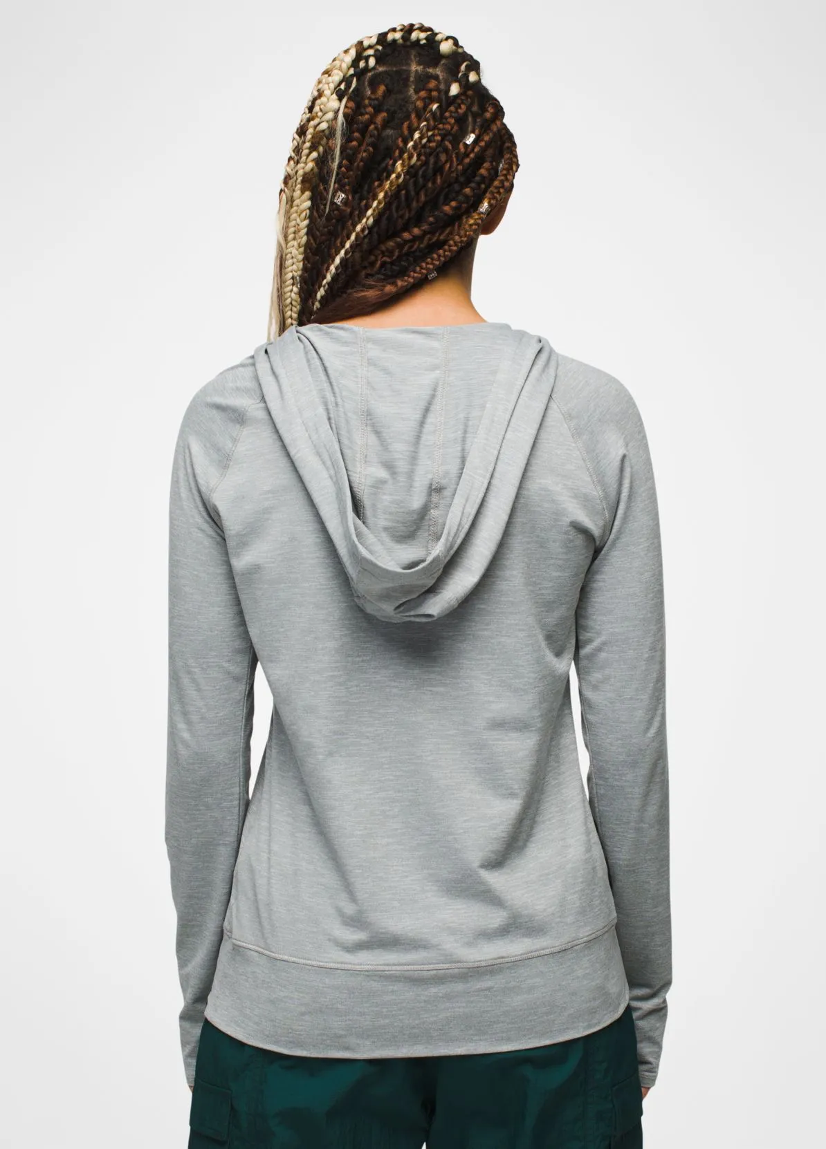 prAna Sol Searcher Hoodie-Heather Grey - Final Sale