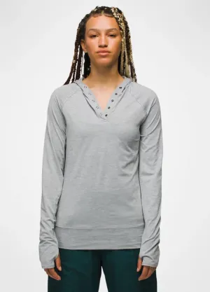 prAna Sol Searcher Hoodie-Heather Grey - Final Sale