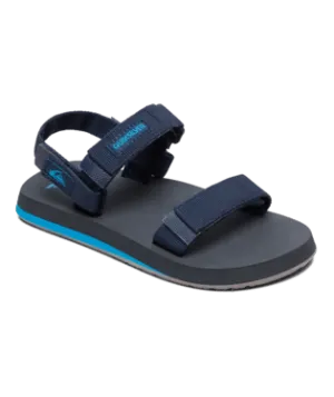 Quiksilver Monkey Caged Boy Sandals - Blue/Grey/Blue