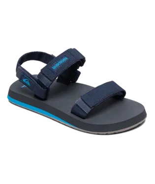 Quiksilver Monkey Caged Boy Sandals - Blue/Grey/Blue