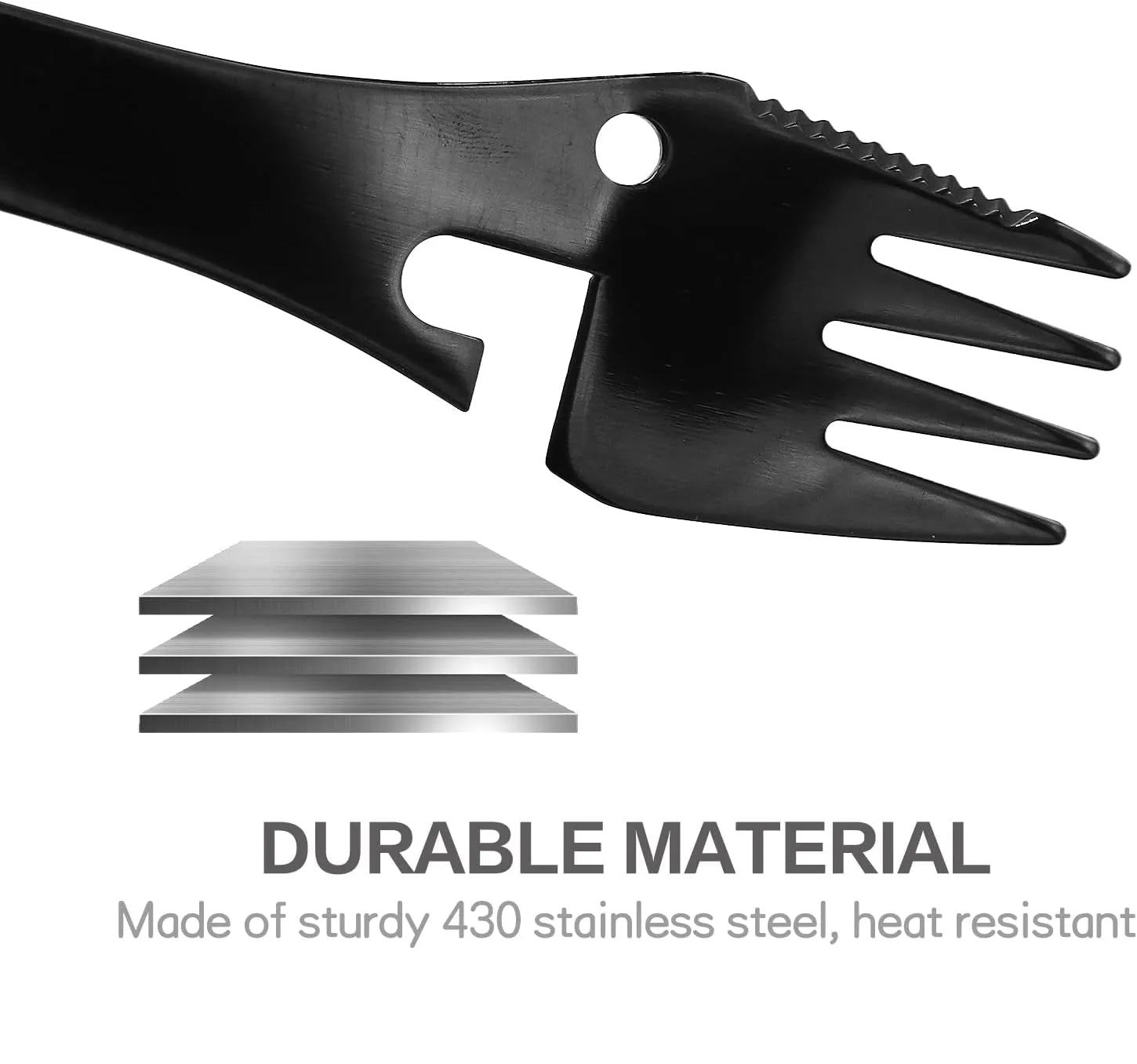 Recon GS2S 2 x Multi-Function Stainless Steel 5 Function Sporks