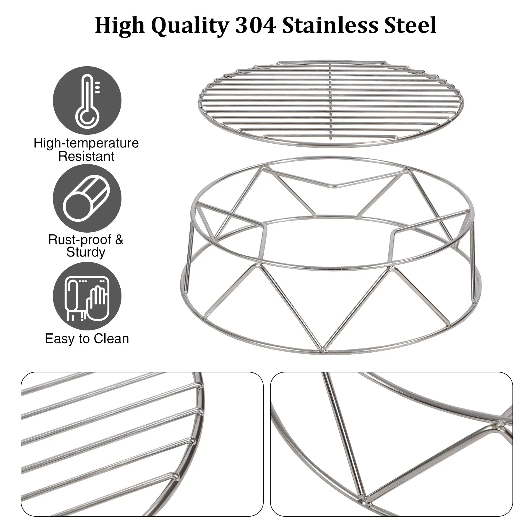 REDCAMP Fire Pit Accessory Kit for Stove