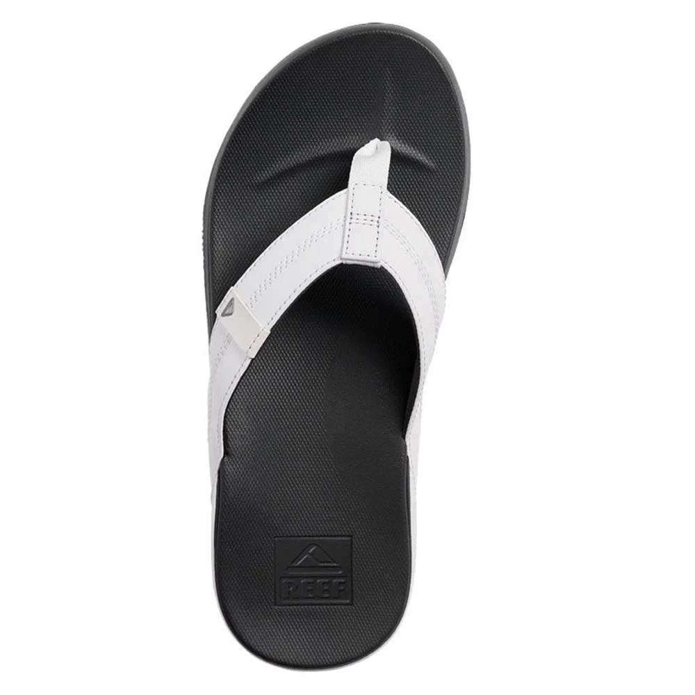 Reef Cushion Bounce Phantom Flip Flops - White/Charcoal