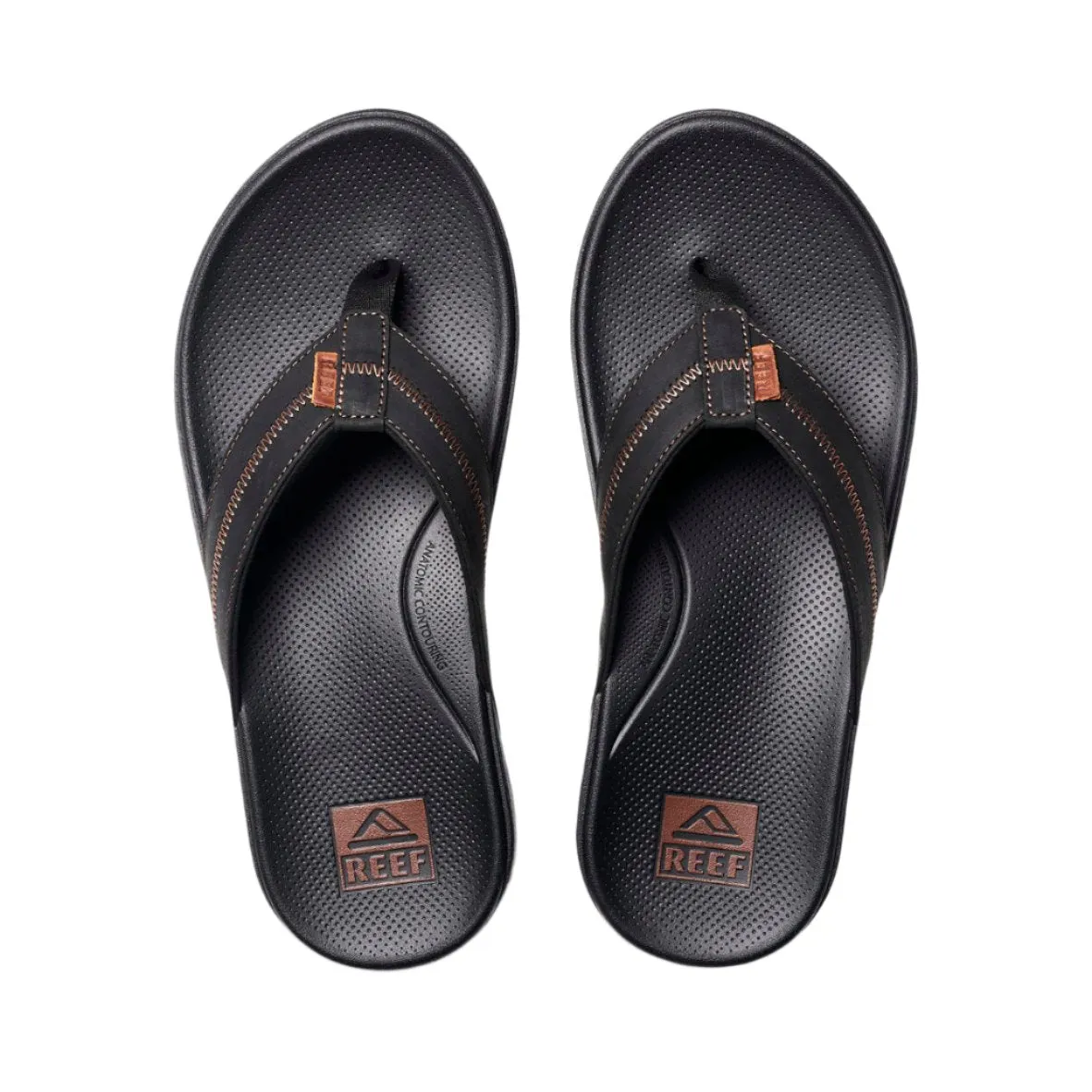 REEF Cushion Phantom 2.0 sandals - Black/Coffee