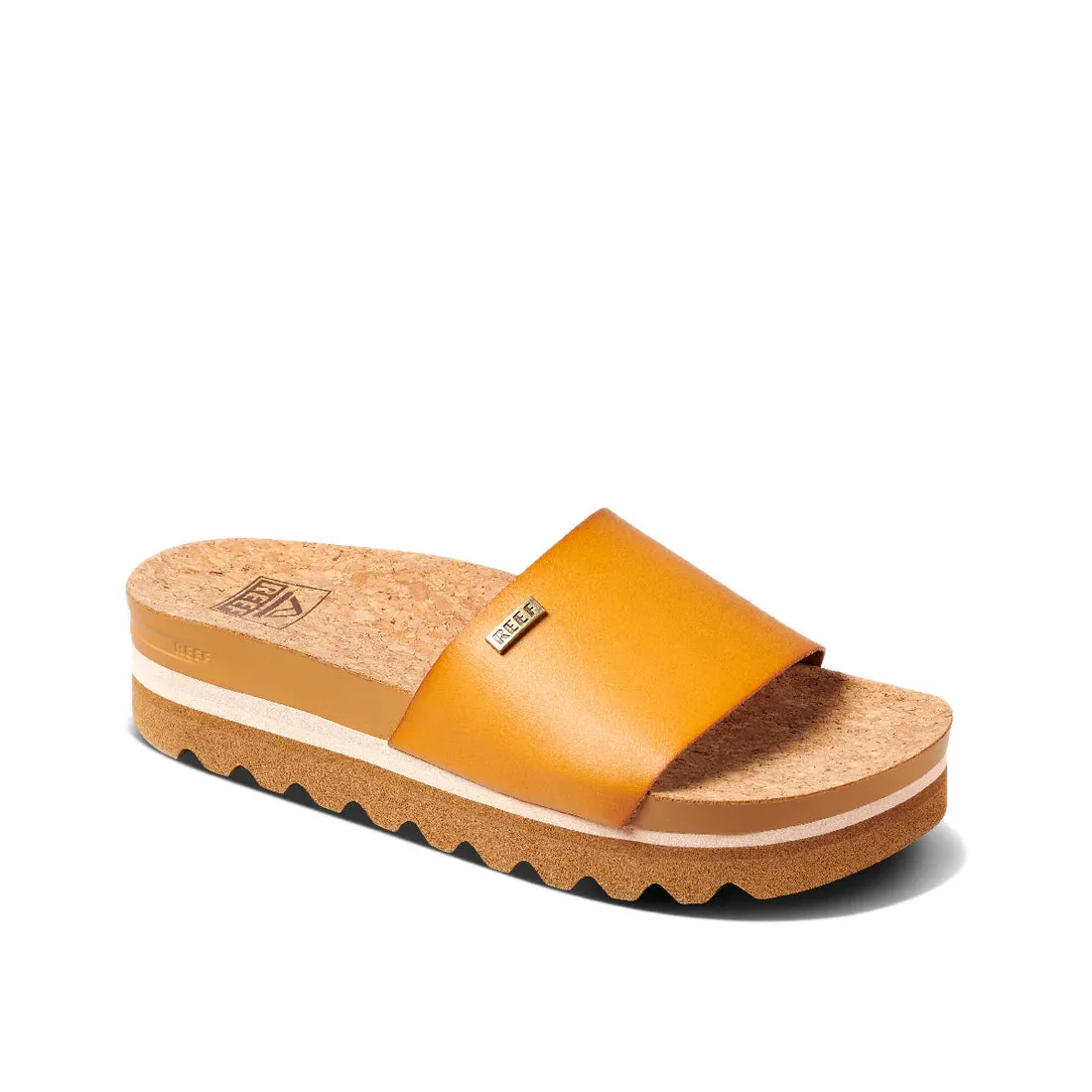 Reef Cushion Scout Hi Natural Sandal