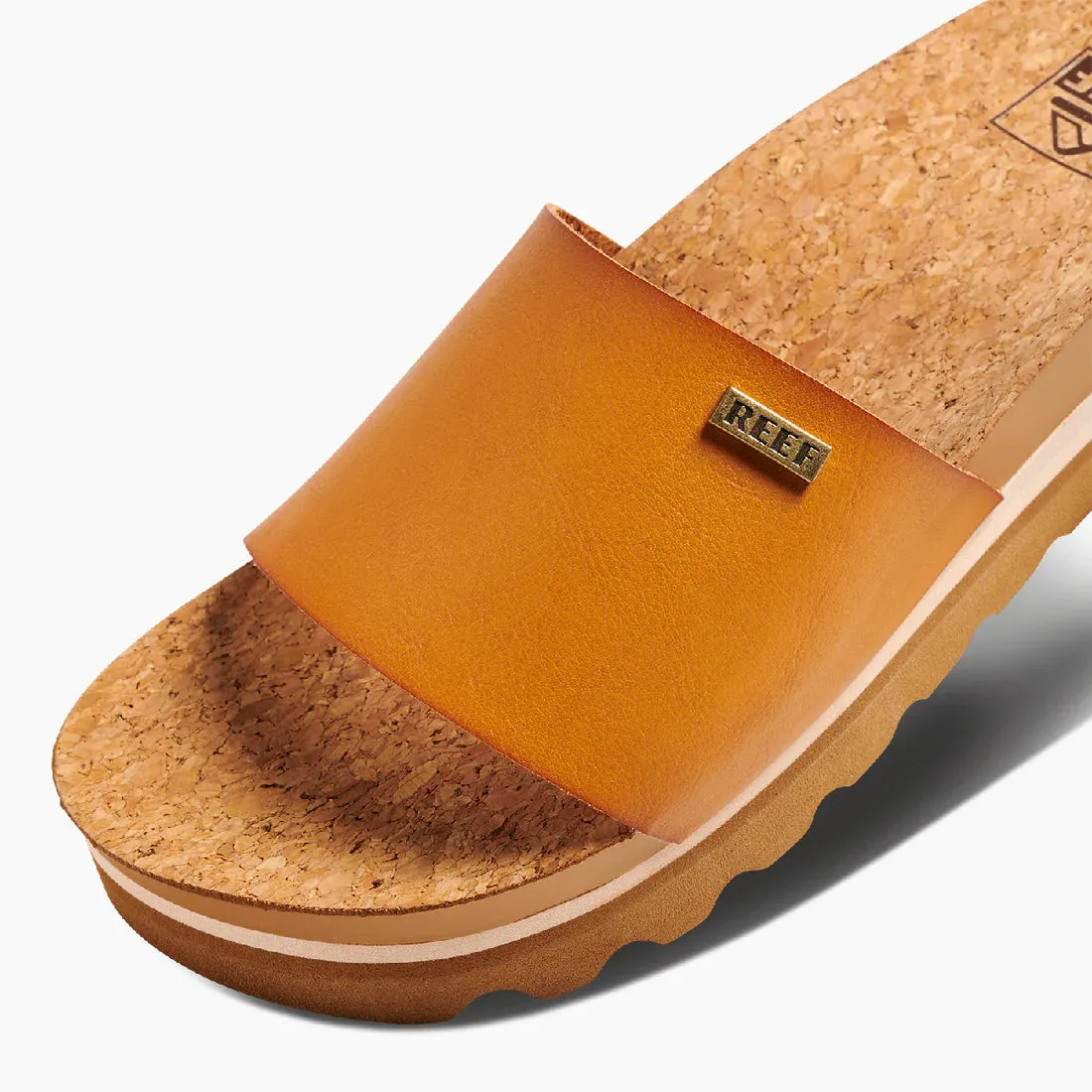 Reef Cushion Scout Hi Natural Sandal