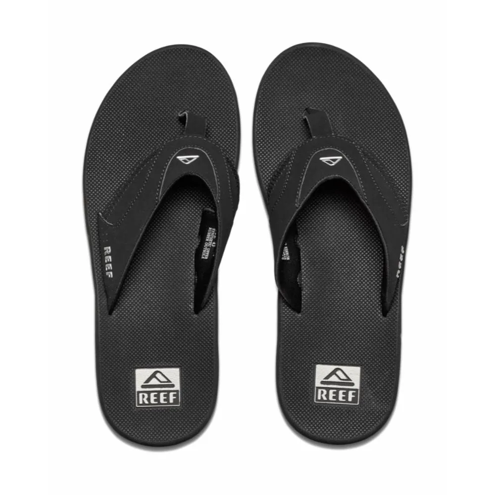 REEF FANNING BLACK/SILVER