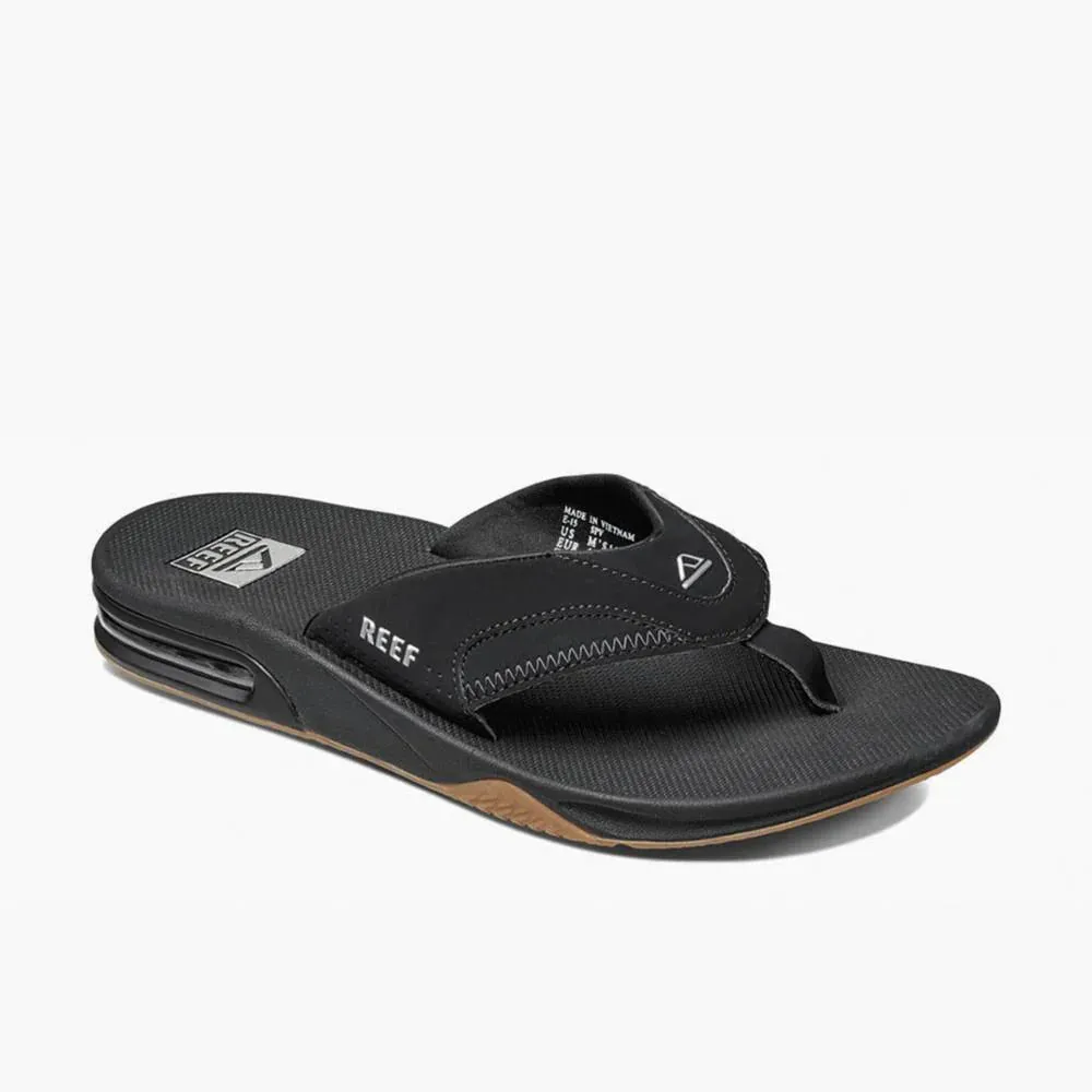 REEF FANNING BLACK/SILVER