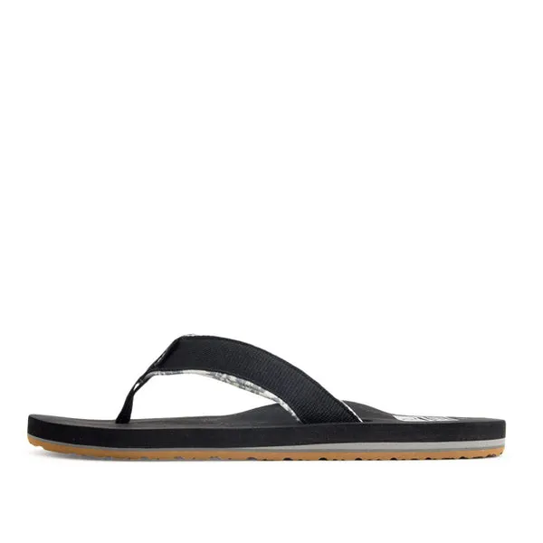 Reef - Ponto Prints Men's Sandals/Flip Flops - Black SALE