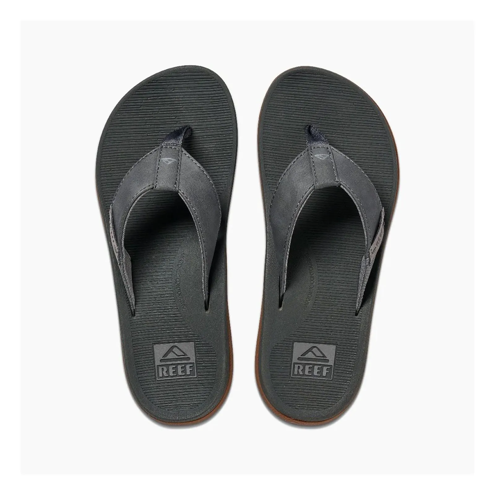 REEF SANTA ANA MEN'S SANDALS - GREY