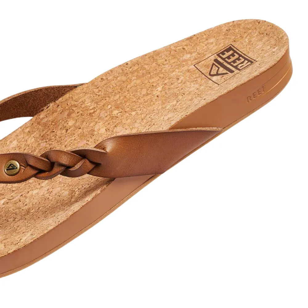 Reef Women CUSHION COURT TWIST Sandals - Coffee