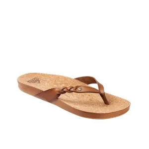 Reef Women CUSHION COURT TWIST Sandals - Coffee