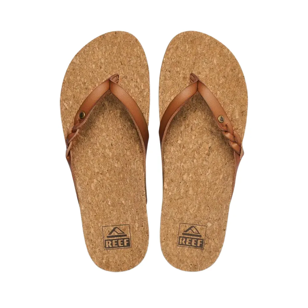 Reef Women CUSHION COURT TWIST Sandals - Coffee