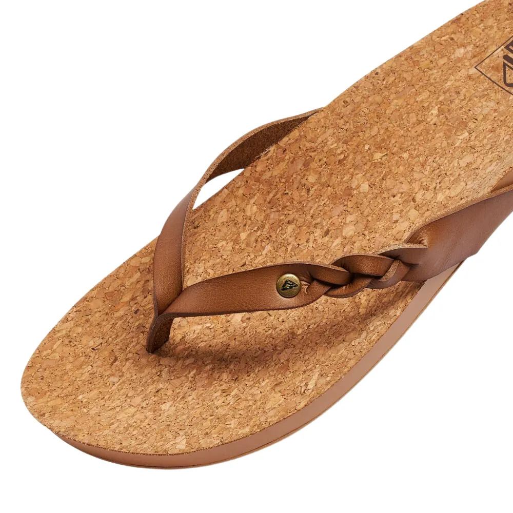 Reef Women CUSHION COURT TWIST Sandals - Coffee
