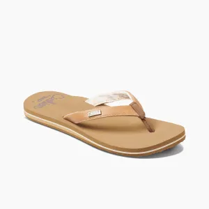 Reef Womens Cushion Sands Natural Sandal