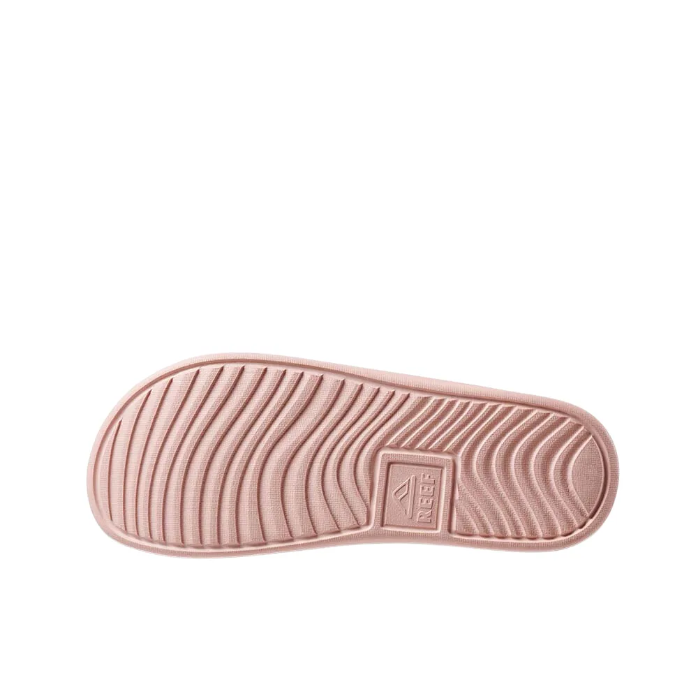Reef Womens One Slide Sandals - Peach Parfait